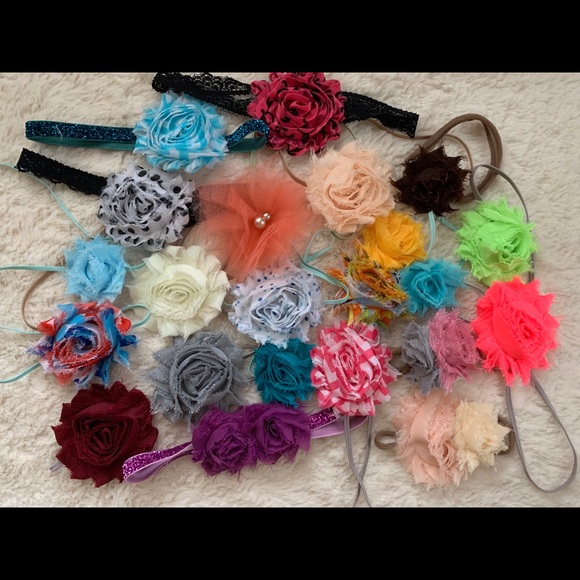 20 headbands baby girl new - Picture 3 of 3